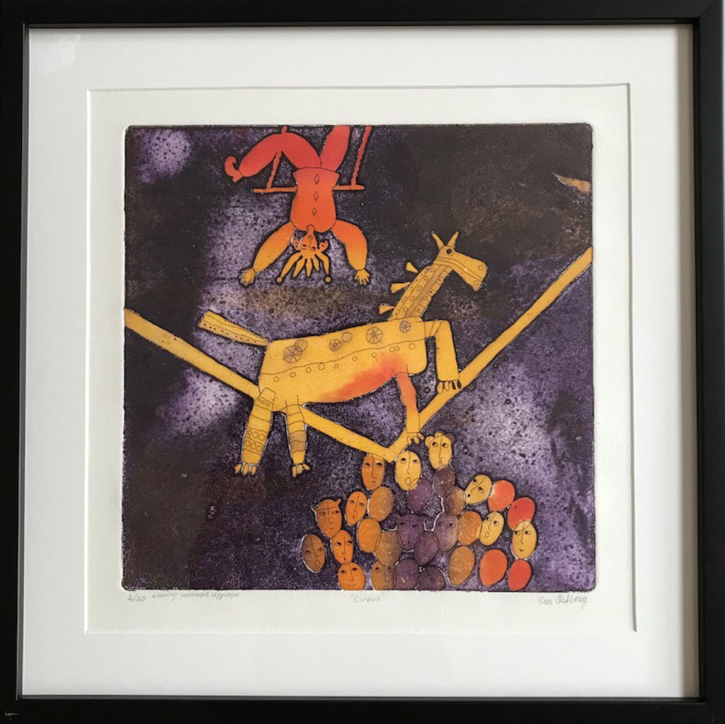 'Cirkus', ett konstverk av Eva Östberg