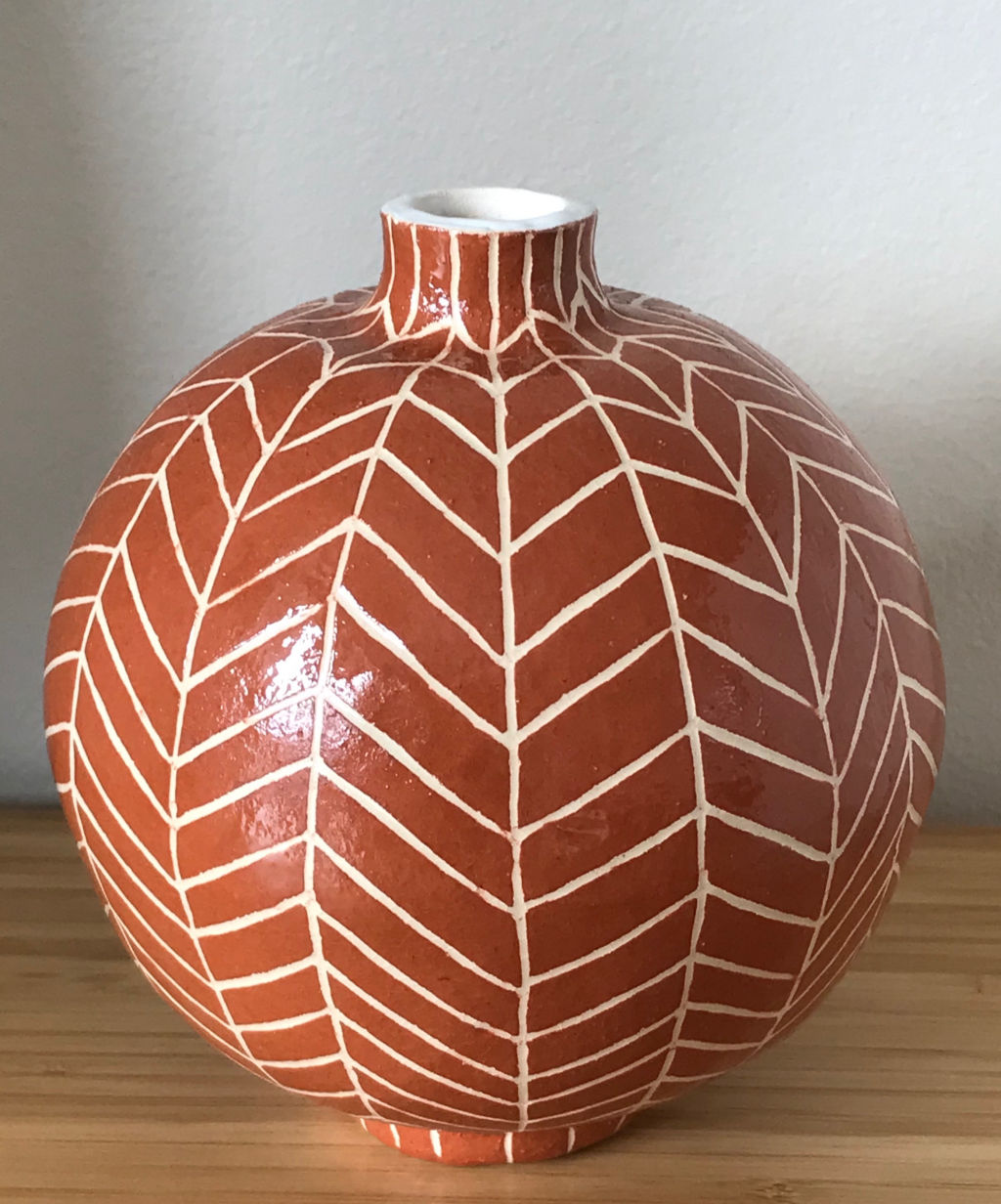 'Vas', ett konstverk av Maj-Lis Elgåker