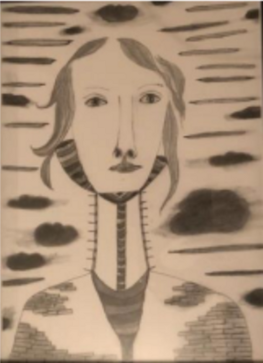 'Kolteknik', 2019, ett konstverk av Agneta Söderqvist
