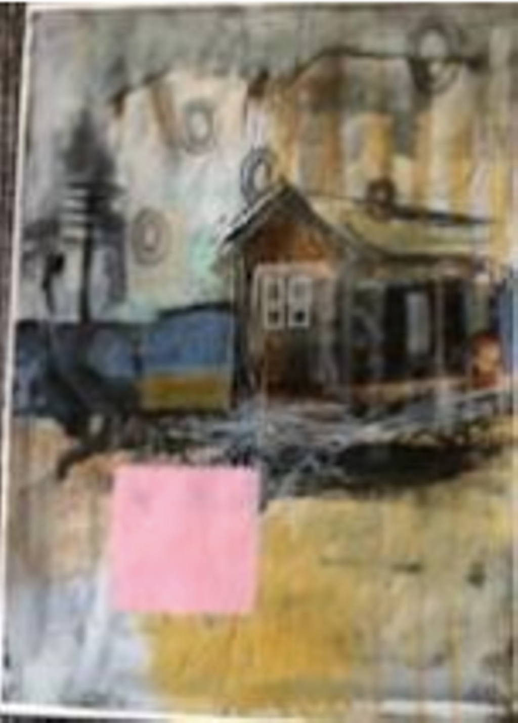 'Dream in pink', 2019, ett konstverk av Victoria Engholm