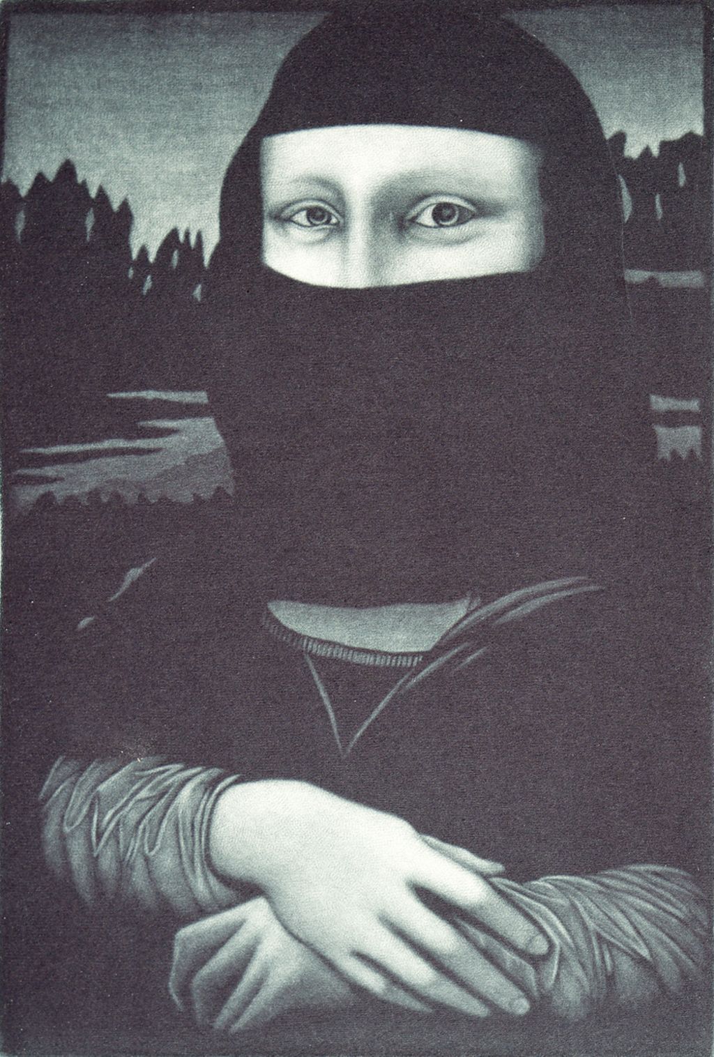 'Mona', 2019, ett konstverk av Jukka Vänttinen