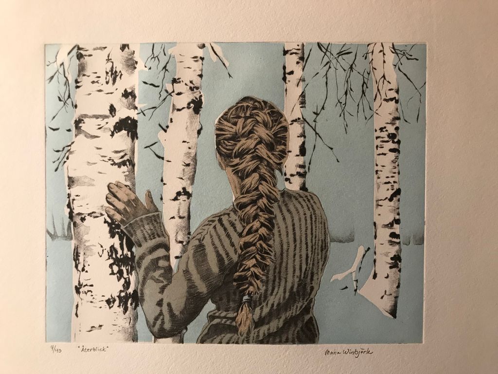 'Återblick', ett konstverk av Maria Winbjörk