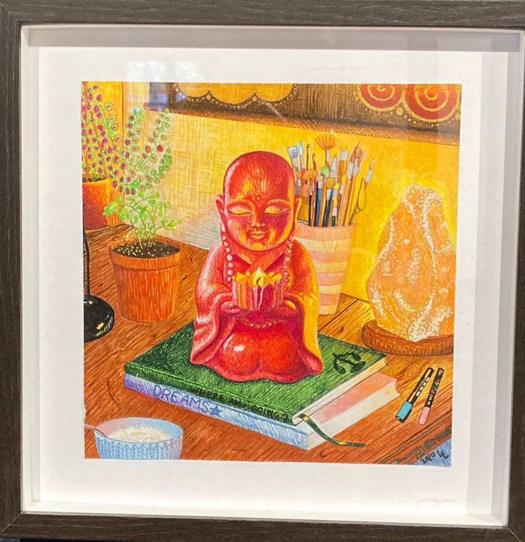 'Ljudlöst läge', ett konstverk av Lisa Eriksson