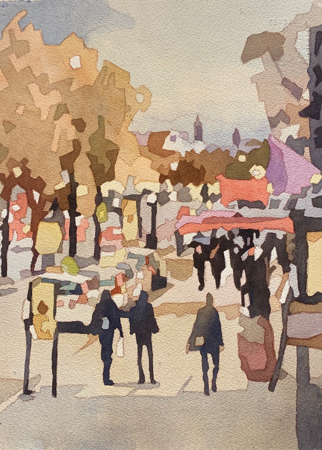 'Vald som vinst nr 4 - Avenyn', ett konstverk av Steve Bettman