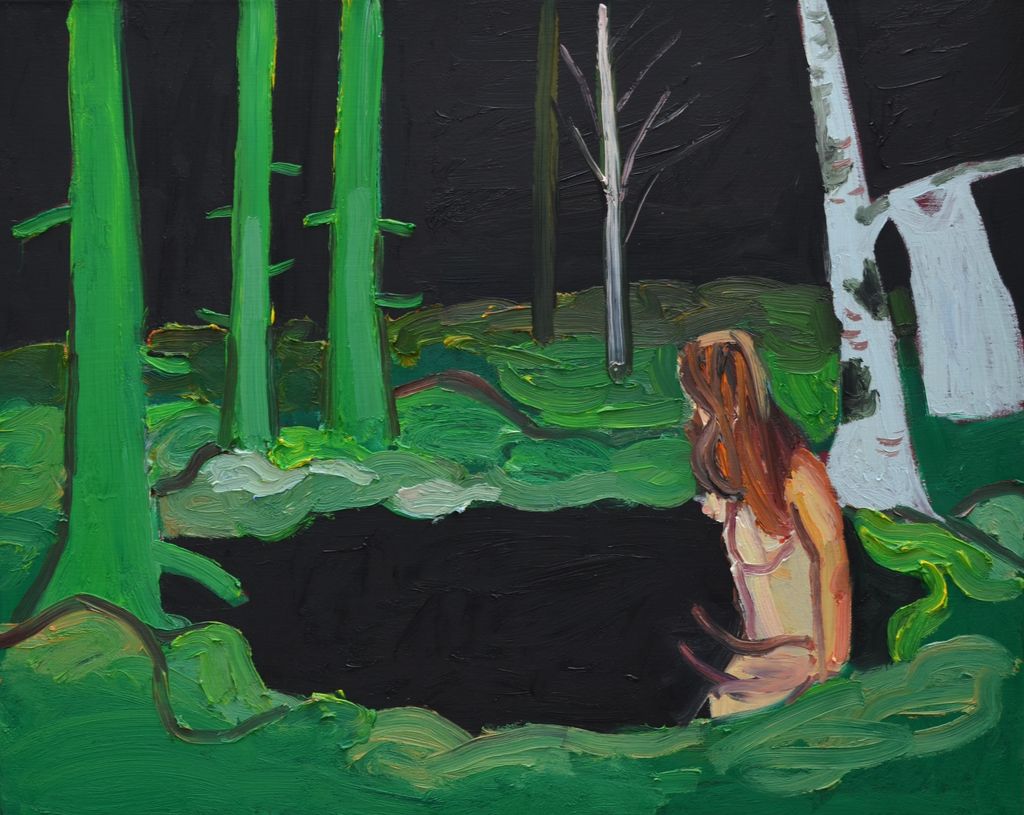 'Badet', 2013, ett konstverk av Henrik Olsson