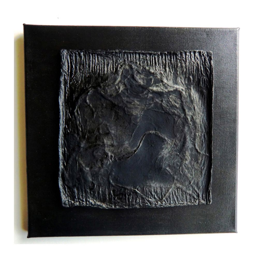 'THE FUTURE IS DARK VIII', 2019, ett konstverk av Kerstin Svanberg