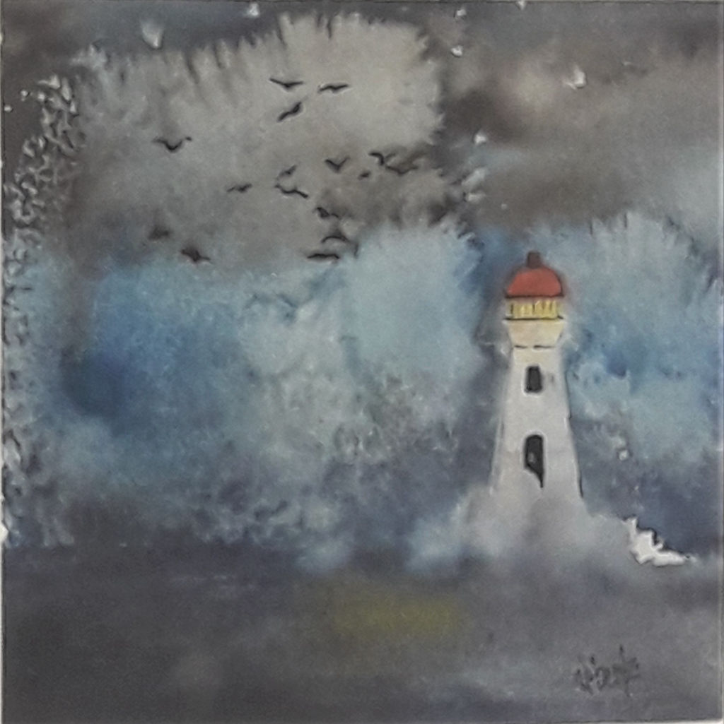 'Fyren ', ett konstverk av Ulla Hertz