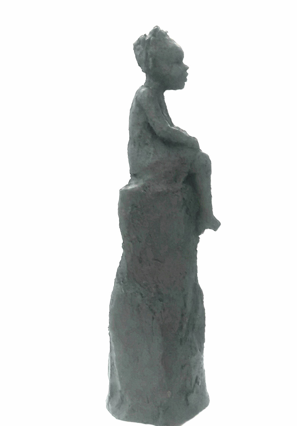 'Lillflickan', ett konstverk av Monica Sandell