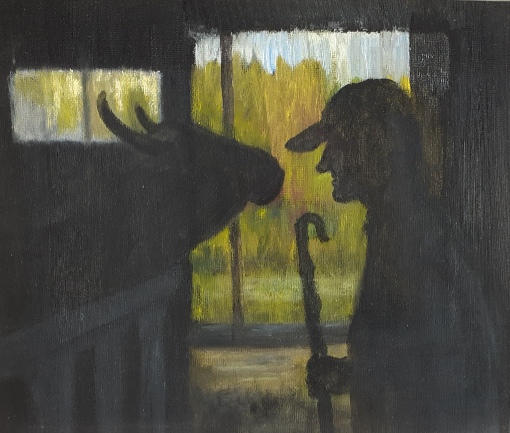 'Vänskap', ett konstverk av Monica Andersson