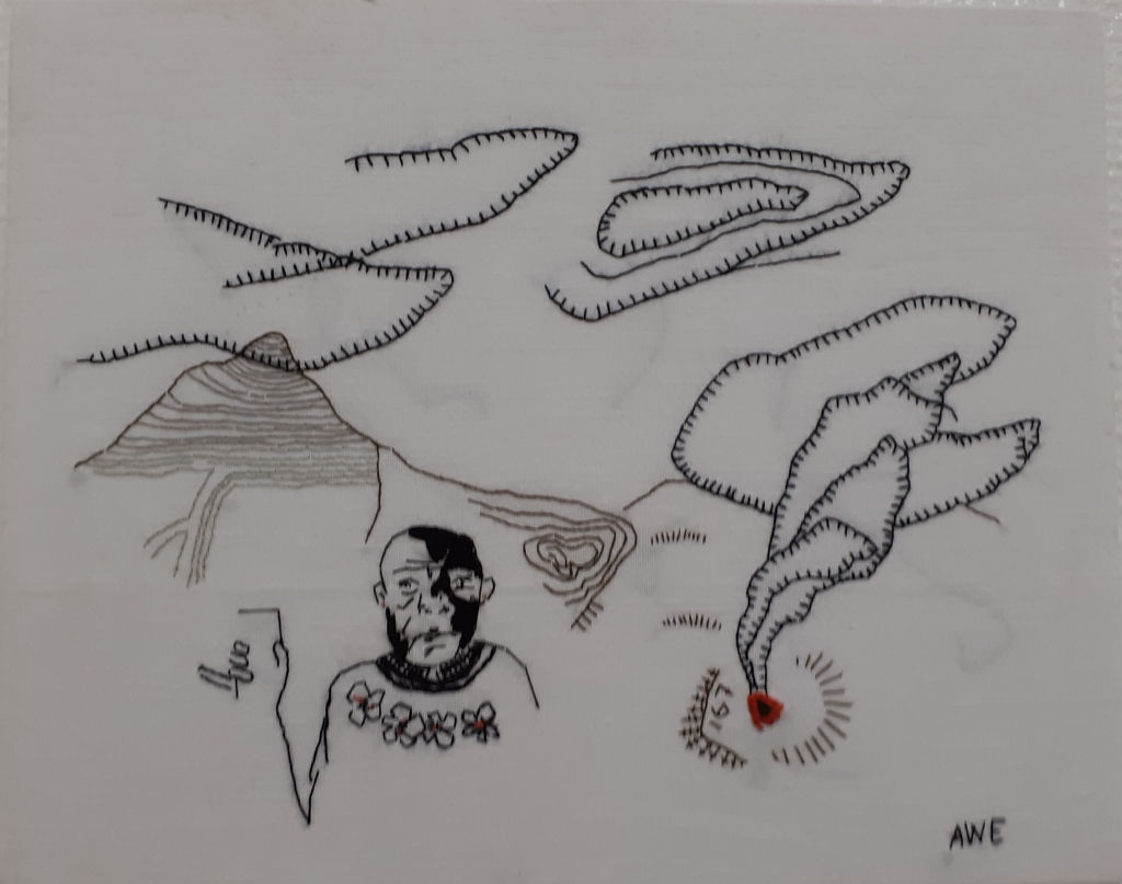 'Vittring', ett konstverk av Anna Weglin Elenius