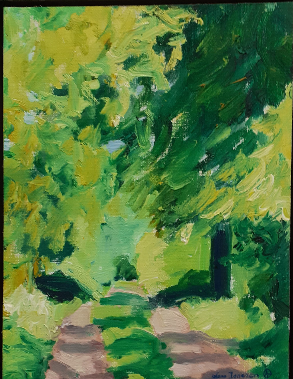 'Vår väg I', ett konstverk av Lars Isacson