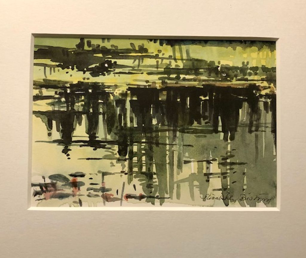 'Tjärnen', ett konstverk av Elisabeth Biström