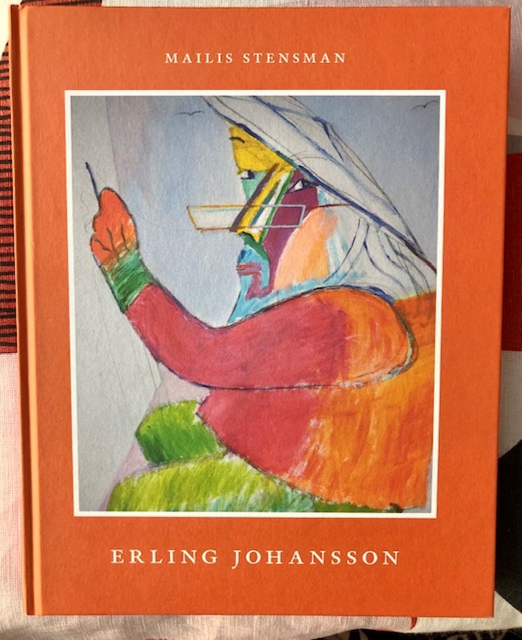 'Konstbok om Erling Johansson', 2020, ett konstverk av Majlis Stensman