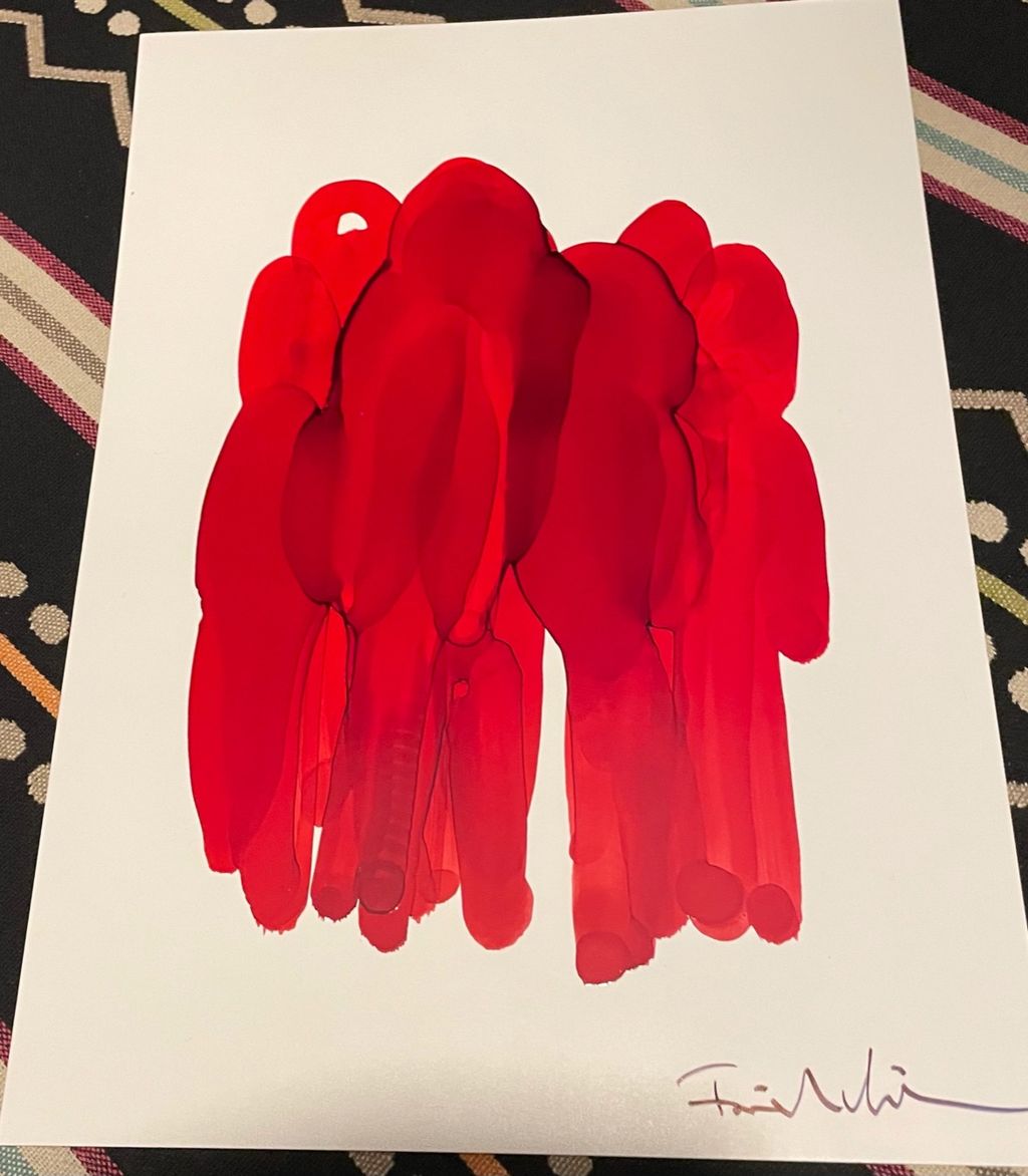 'Skogssällskapet II', ett konstverk av Fredrik Lindegren