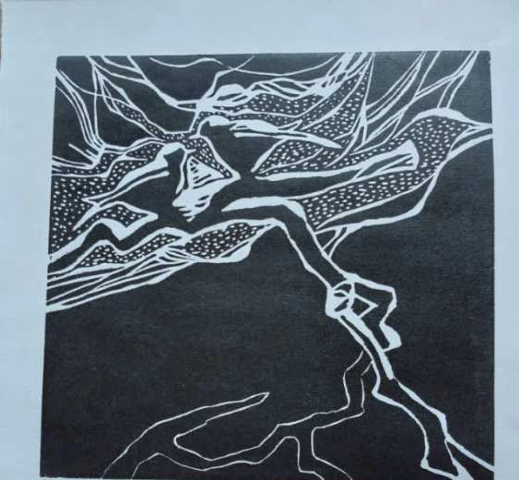 'Fågelträdet (vinnare Siv Boman)', ett konstverk av Anita Midbjer