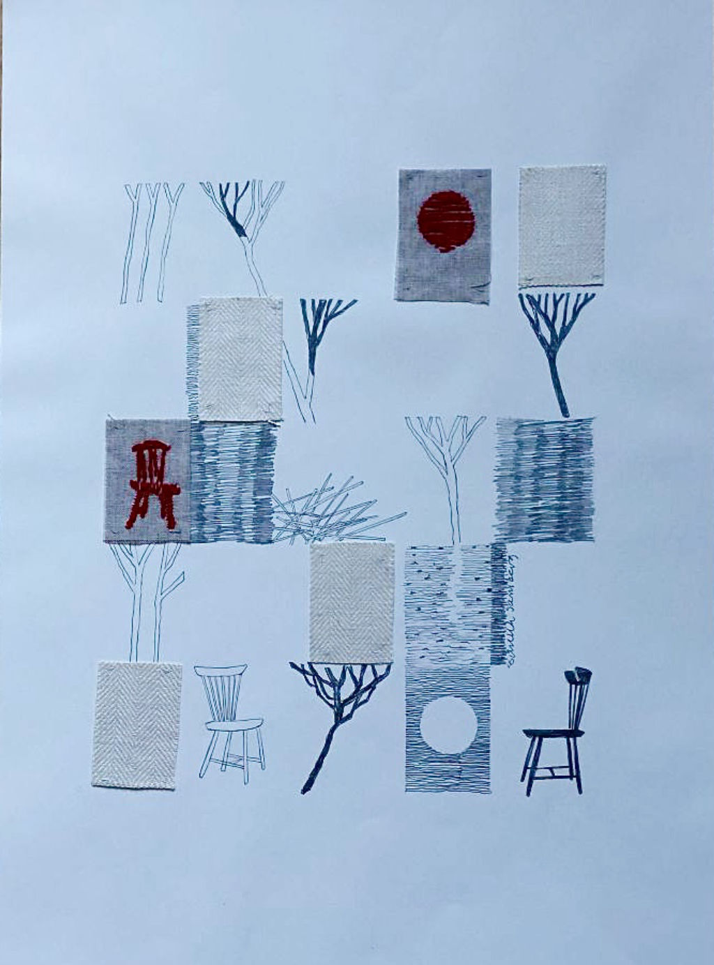 'Mångata', ett konstverk av Gunilla Samberg