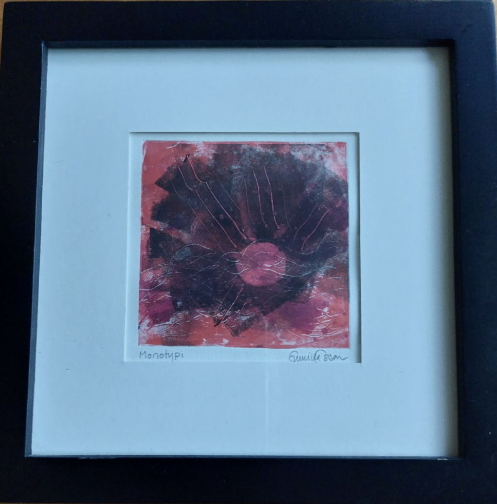 'UT', ett konstverk av Gunilla Claesson