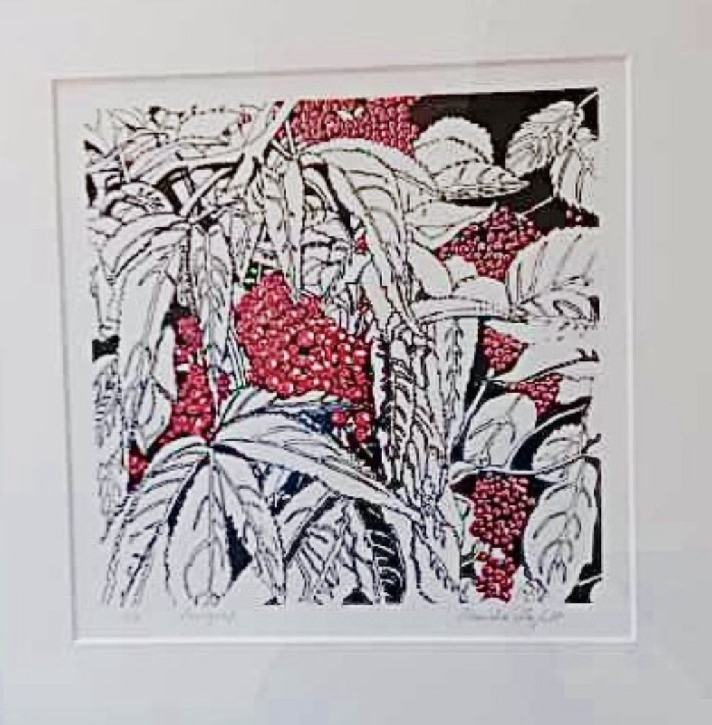 'Fläder', ett konstverk av Annika Thofeldt