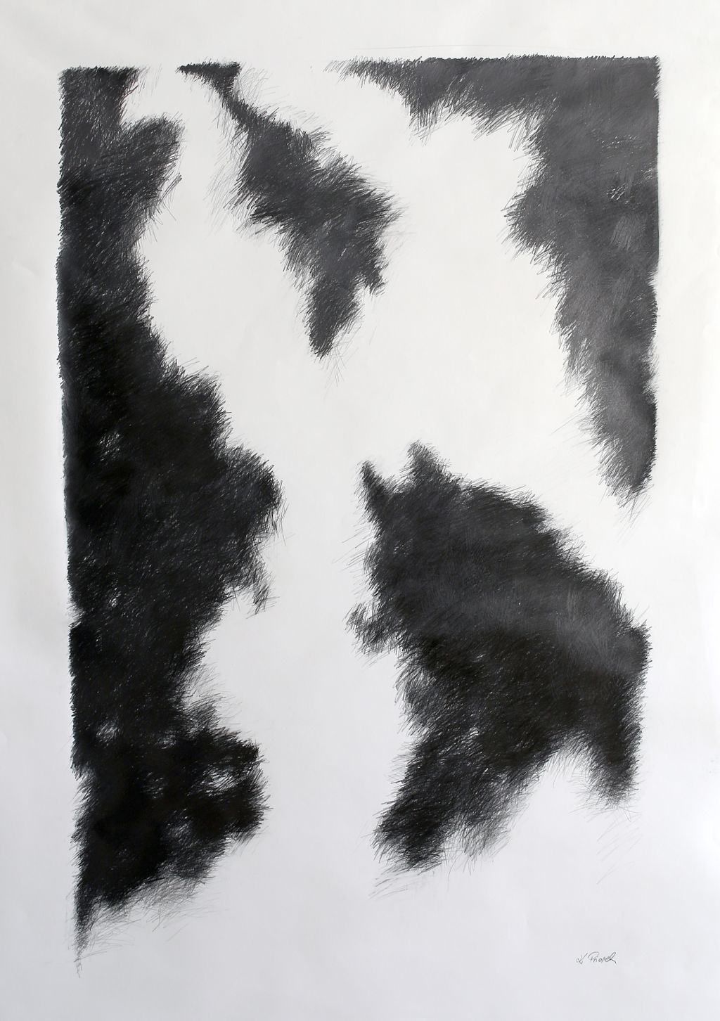 'Track of memory III', 2018, ett konstverk av Katarzyna Piorek