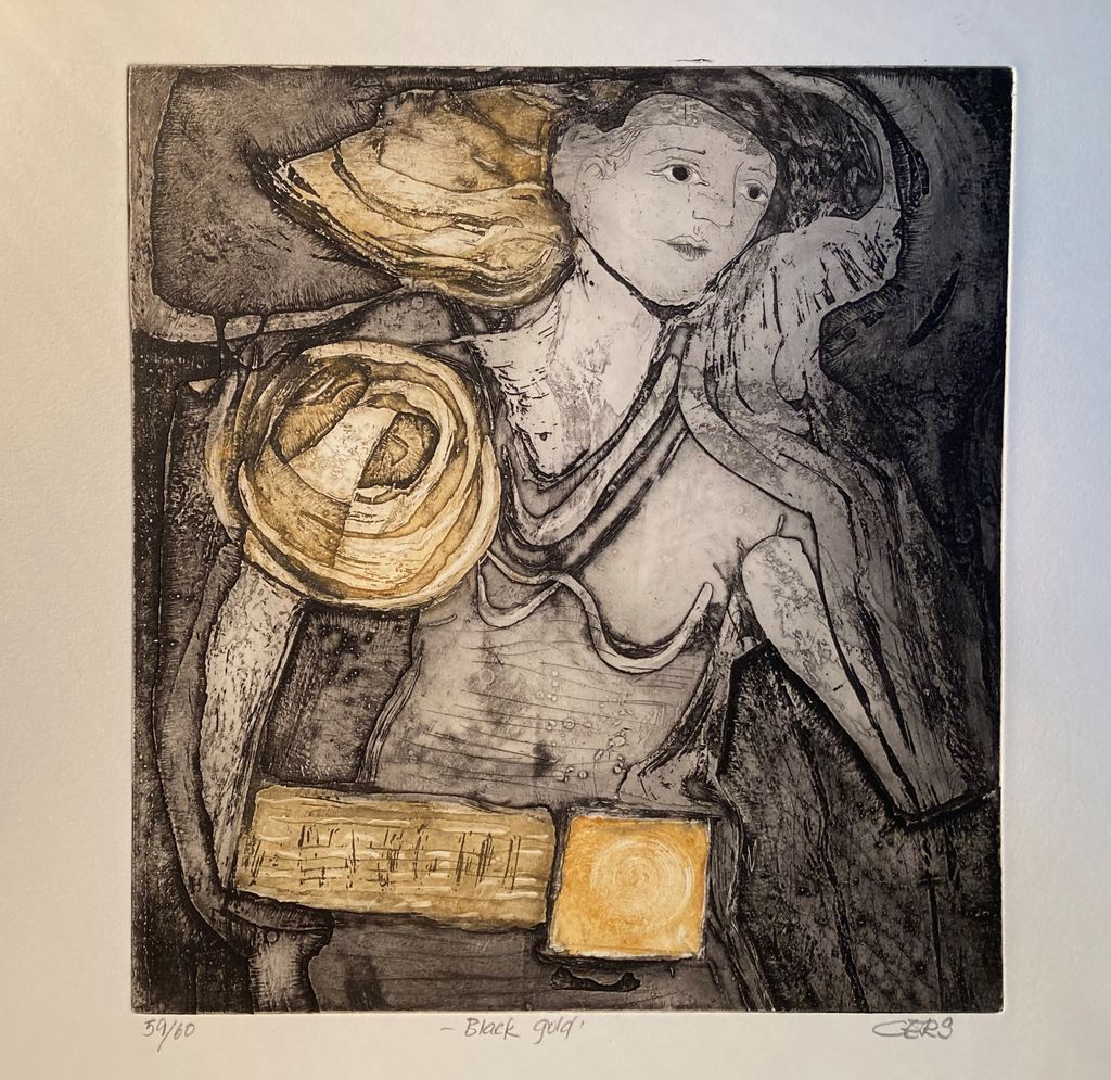 'Black Gold', ett konstverk av Edna Cers