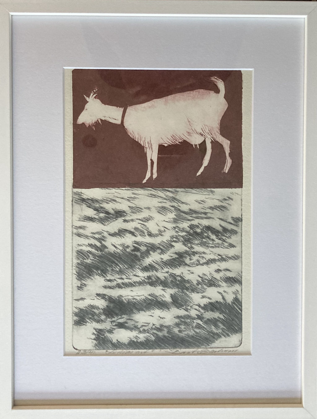 'Lydias get', ett konstverk av Birgit Backman