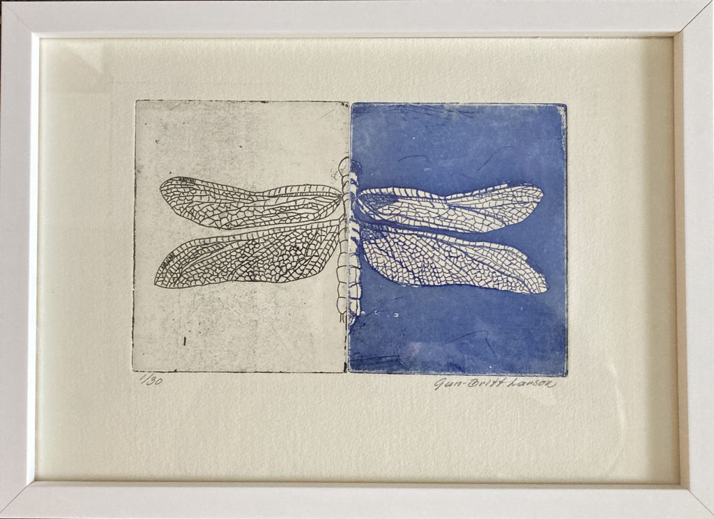 'Slända', ett konstverk av Gun-Britt Larsson