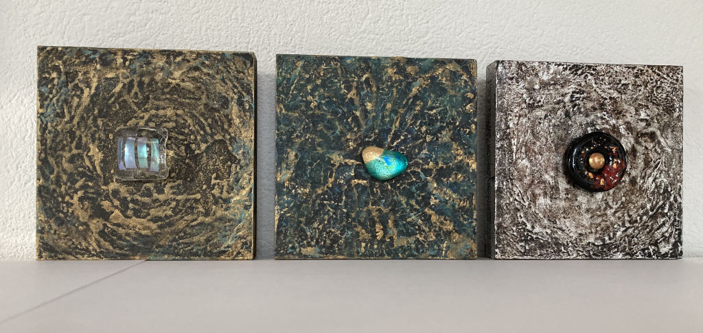 'Universum Fraktaler.', ett konstverk av Irina Johansson