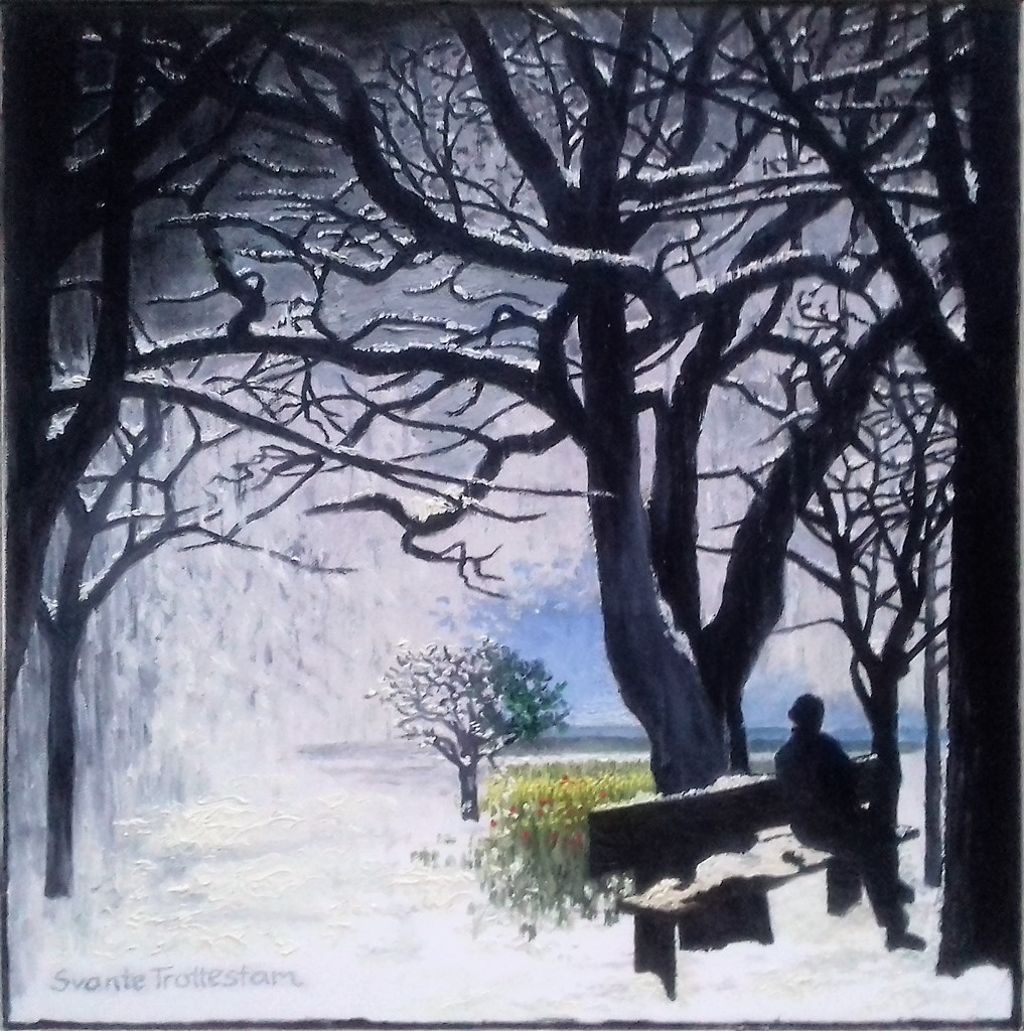 'I väntan på våren', 2020, ett konstverk av Trottestam