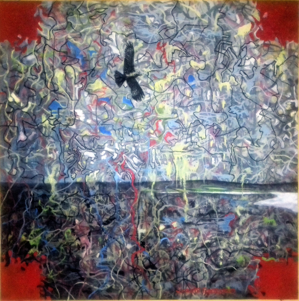 'Vingspann', 2021, ett konstverk av Trottestam