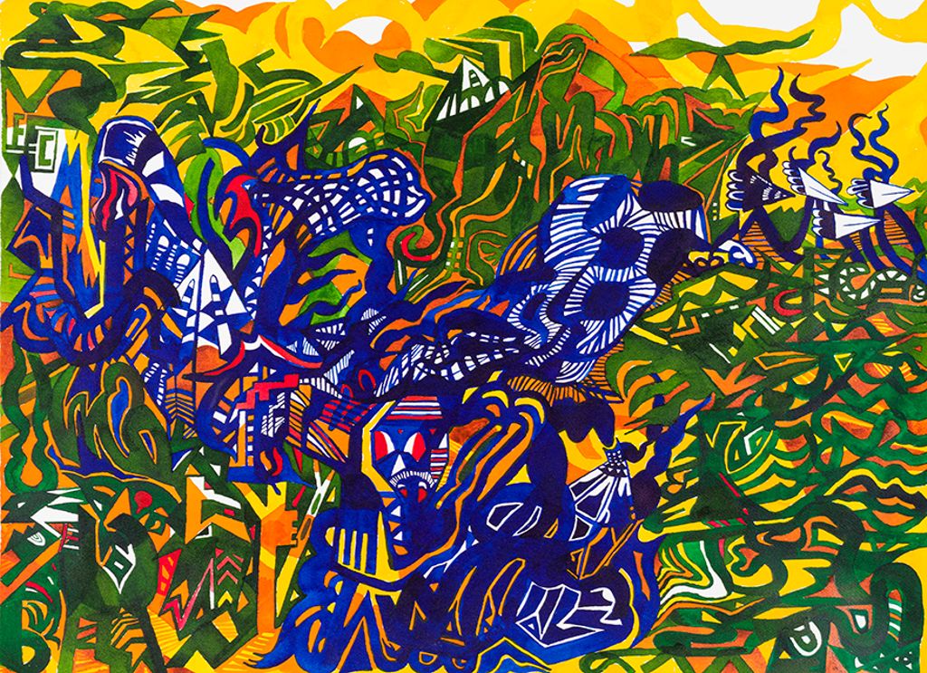 'Tipping Point', 2021, ett konstverk av Anton Wiraeus