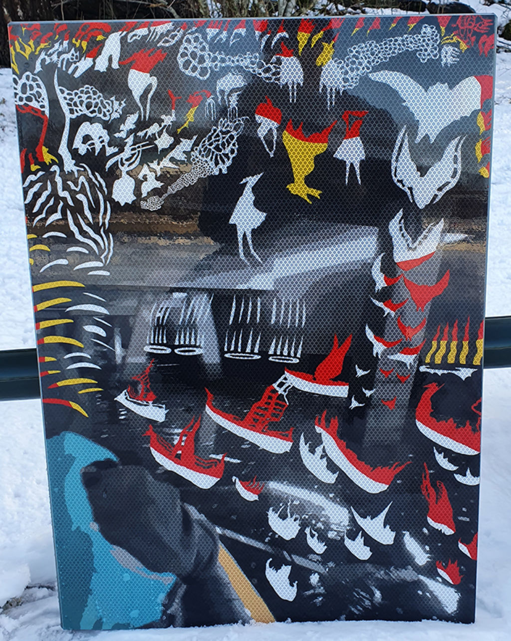 'Paddle', 2022, ett konstverk av Anton Wiraeus