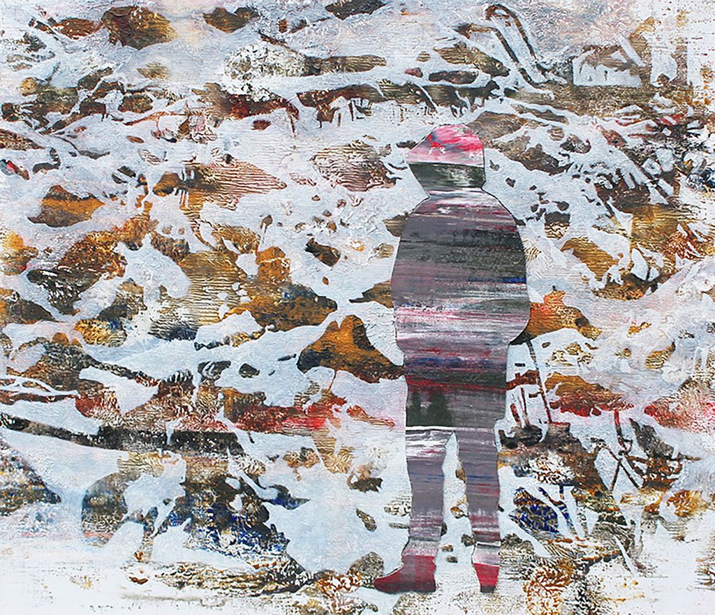 'Vinter 5', ett konstverk av Cecilia Lindborg