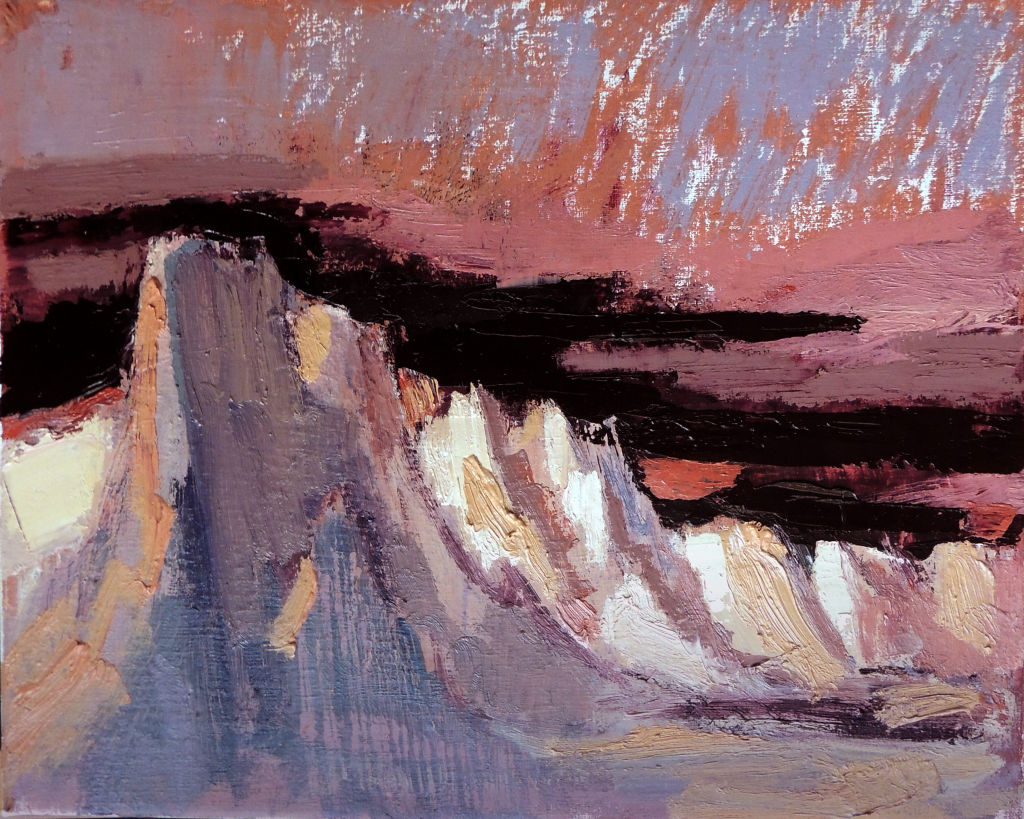 'Serie Klippor II', 2023, ett konstverk av Slavka Velitchkova