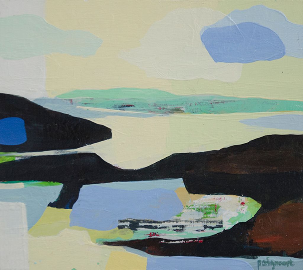 'Sjörapport', 2020, ett konstverk av Christian Poignant