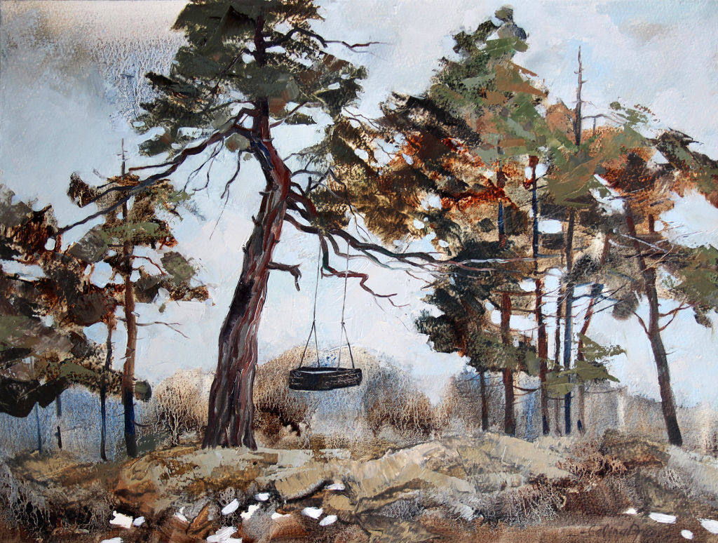 'Reminiscens', 2022, ett konstverk av Galina Davydtchenko