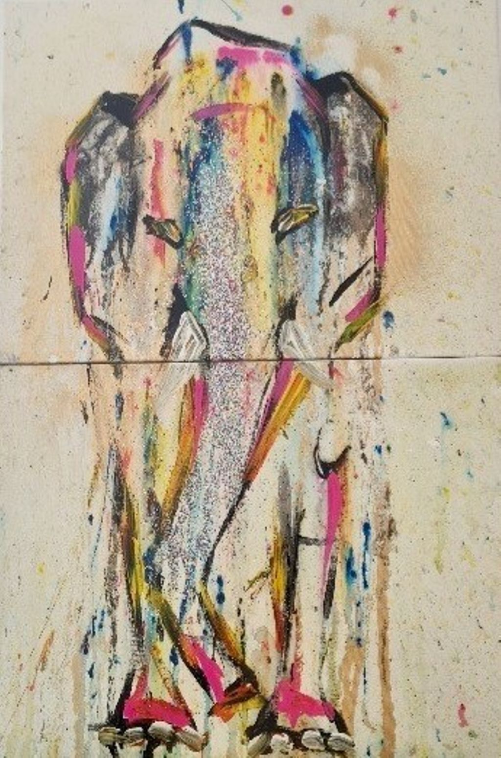 'Elefanten', 2021, ett konstverk av Anna Jansson