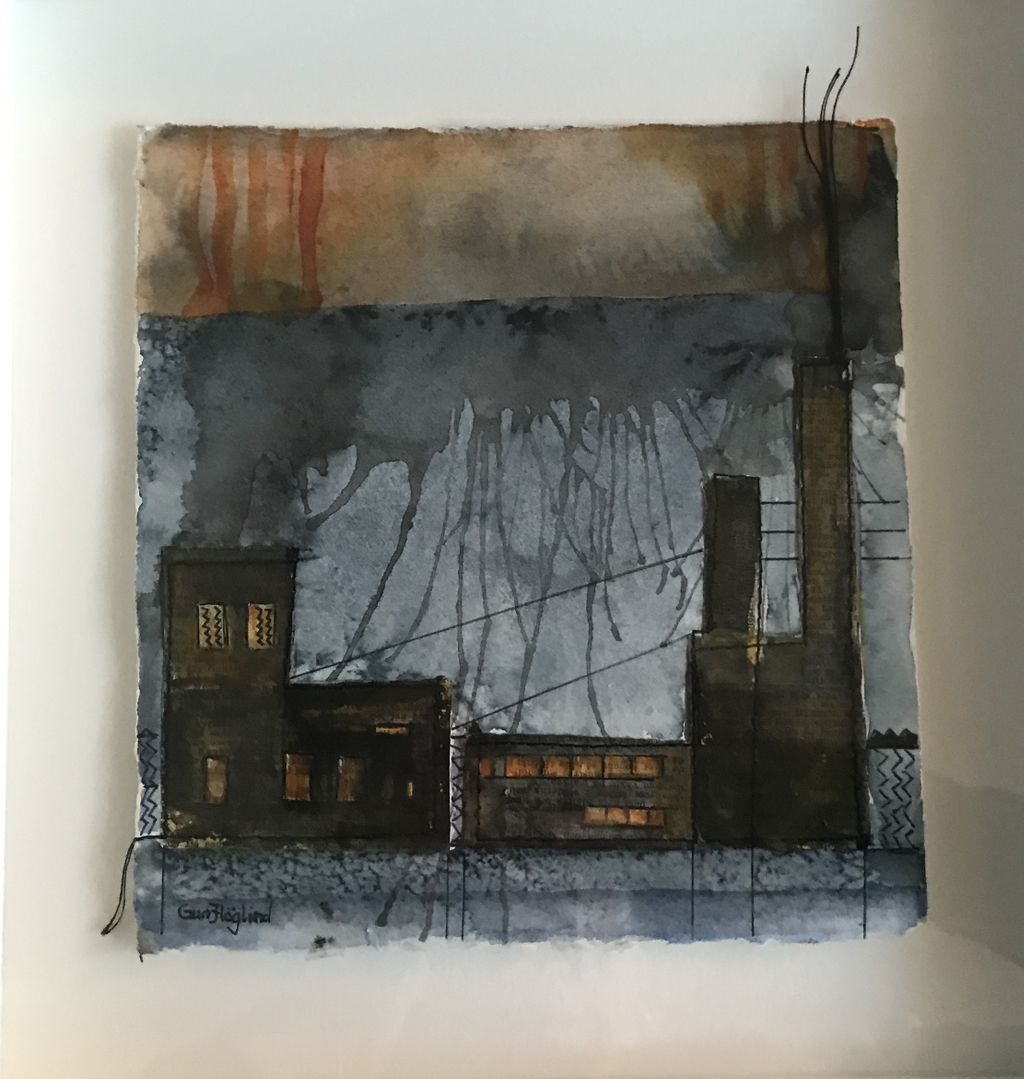 'Textile Factory', 2021, ett konstverk av Gun Höglind