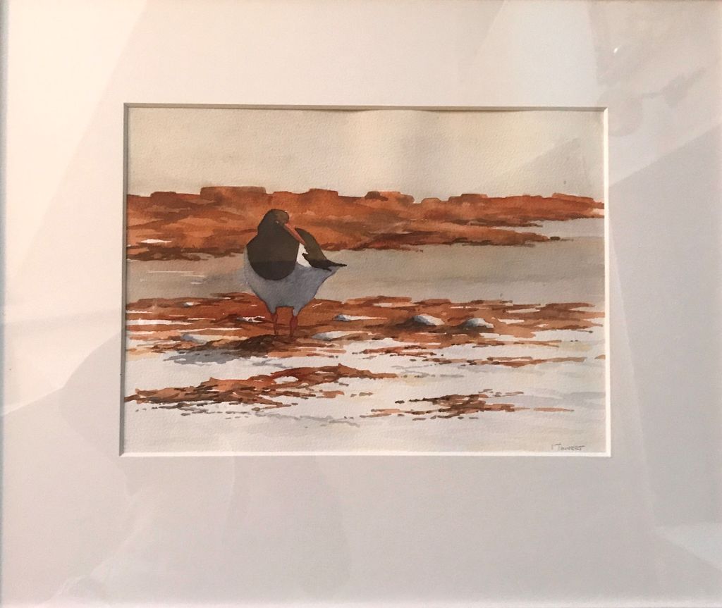 'Strandskata', 2021, ett konstverk av Ingemar Tinnert