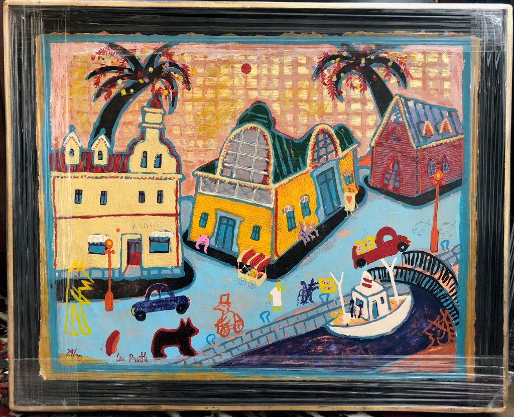 'Saluhallen', ett konstverk av Ian Rusth