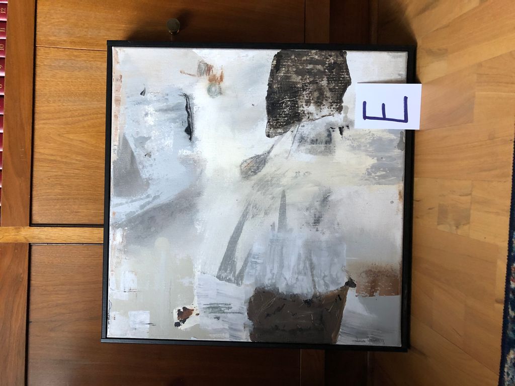 'Abstraktion', ett konstverk av Lena Aaberg