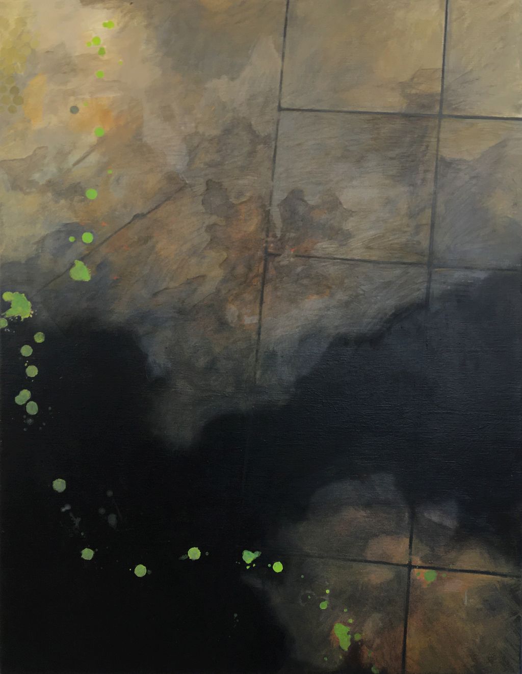 'GROUND 11', 2010, ett konstverk av Gunilla Wiel-Svensson
