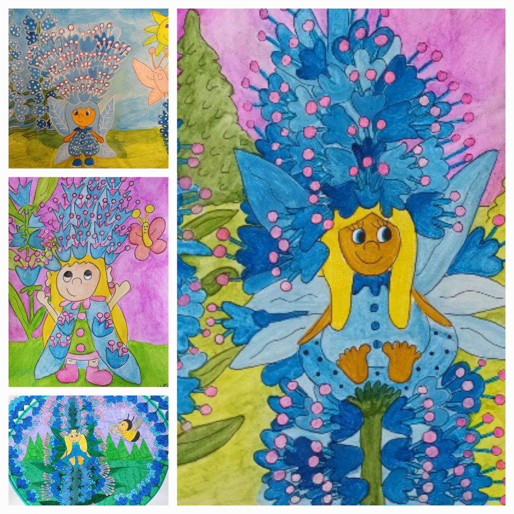 'Flowergardencollection ', 2022, ett konstverk av Marlene Jonsson