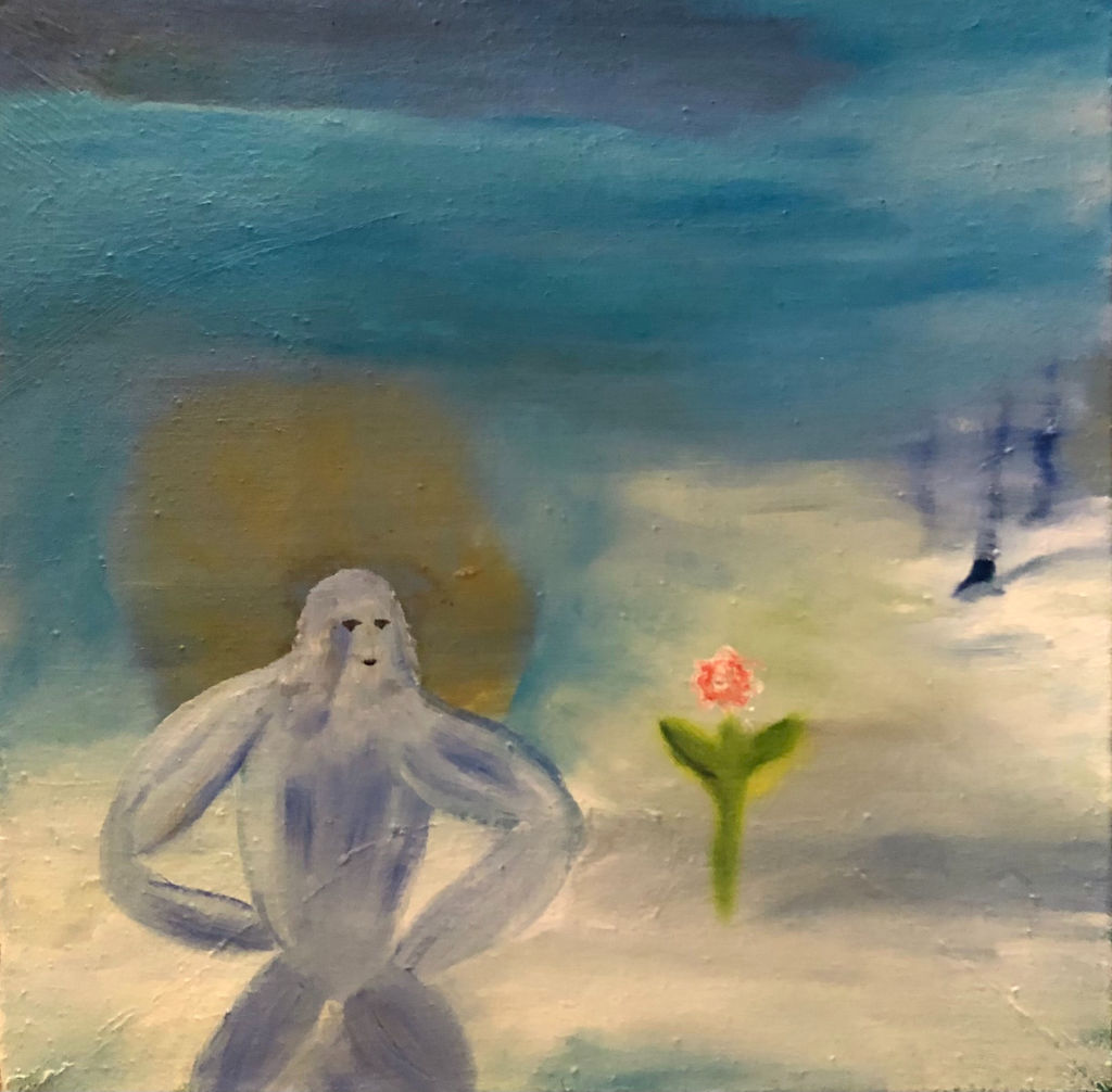 'Vinterodlaren.', 2021, ett konstverk av Johan Lindström