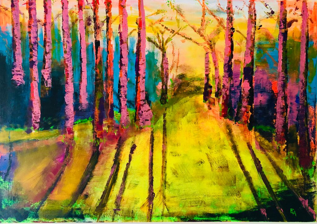 'Älvdans ', 2019, ett konstverk av Elvira Avdic