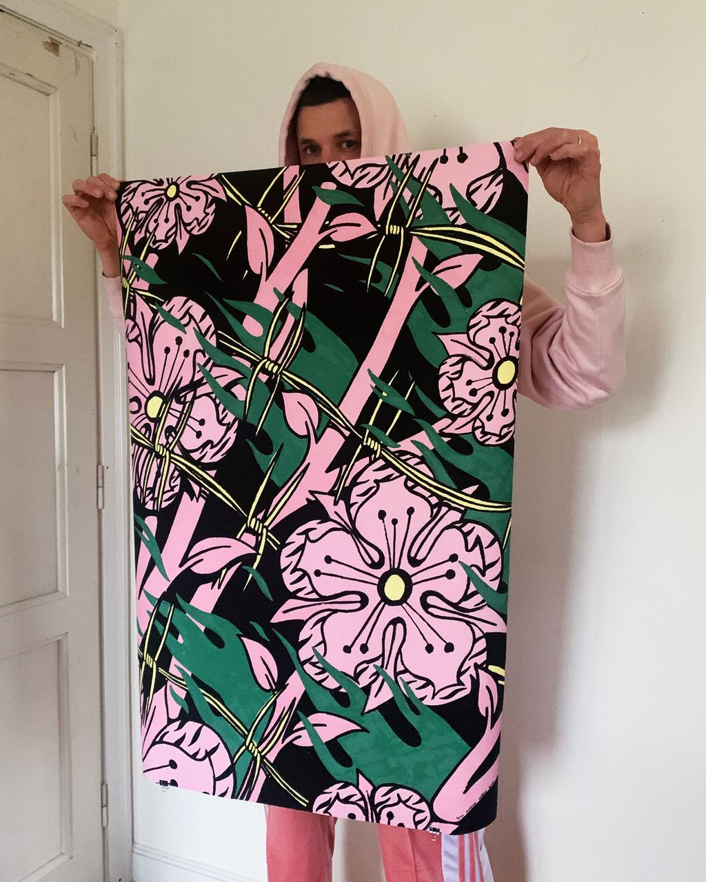 'Blommor', 2019, ett konstverk av Martin Olsson