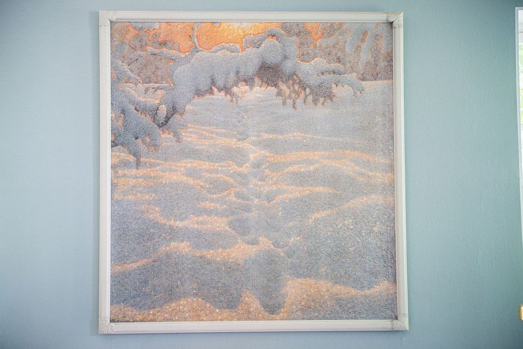 'Livsgåtan', 2020, ett konstverk av Gustaf Fjaestad