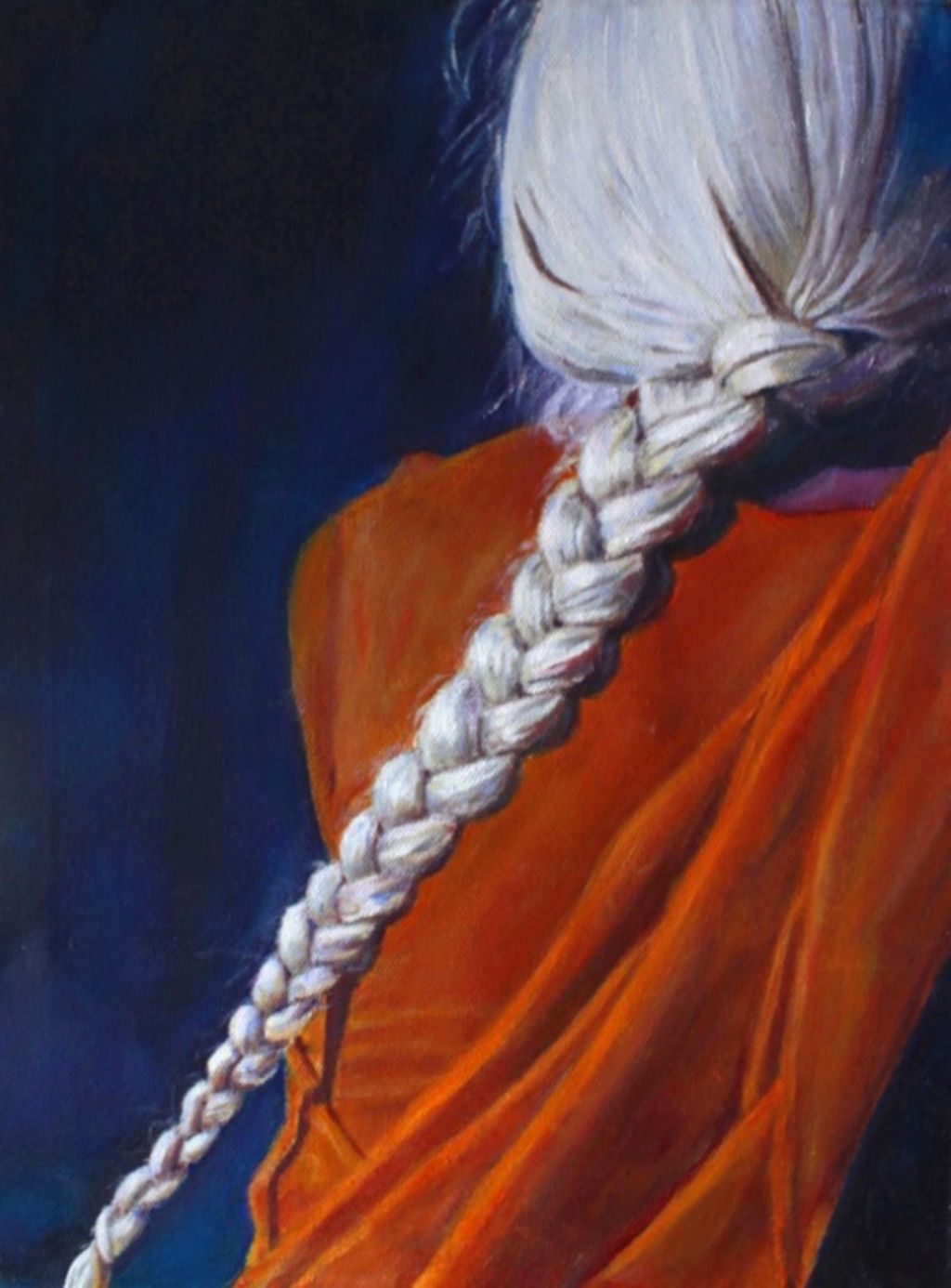 'Flätan', 2019, ett konstverk av Matilda Karlsson