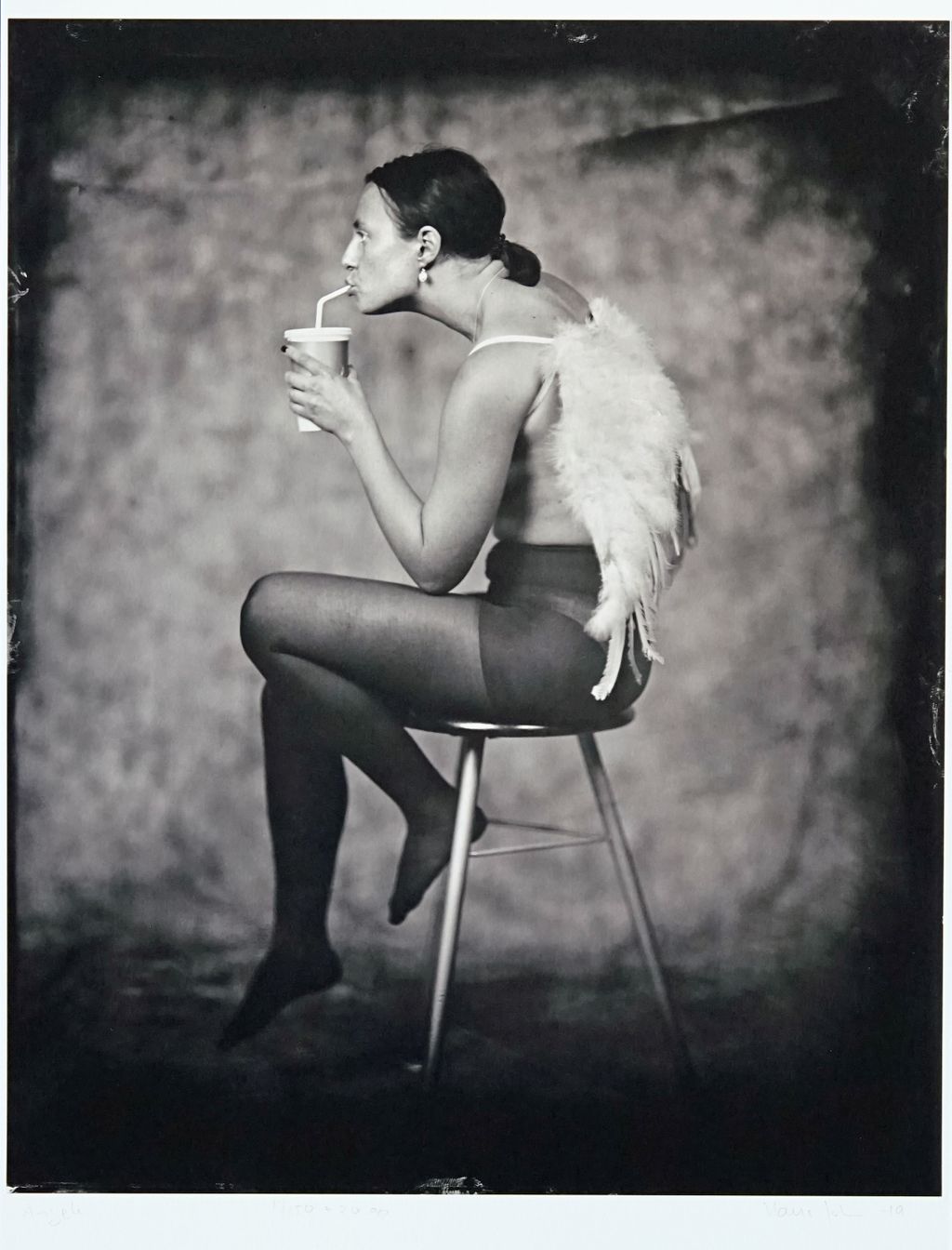 'Ängeln', 2019, ett konstverk av Hans Jonsson