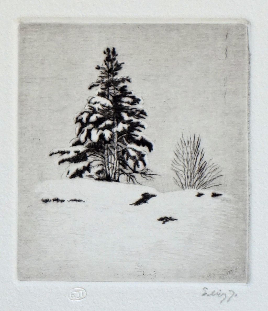 '48. Gran', ett konstverk av Erling Johansson 