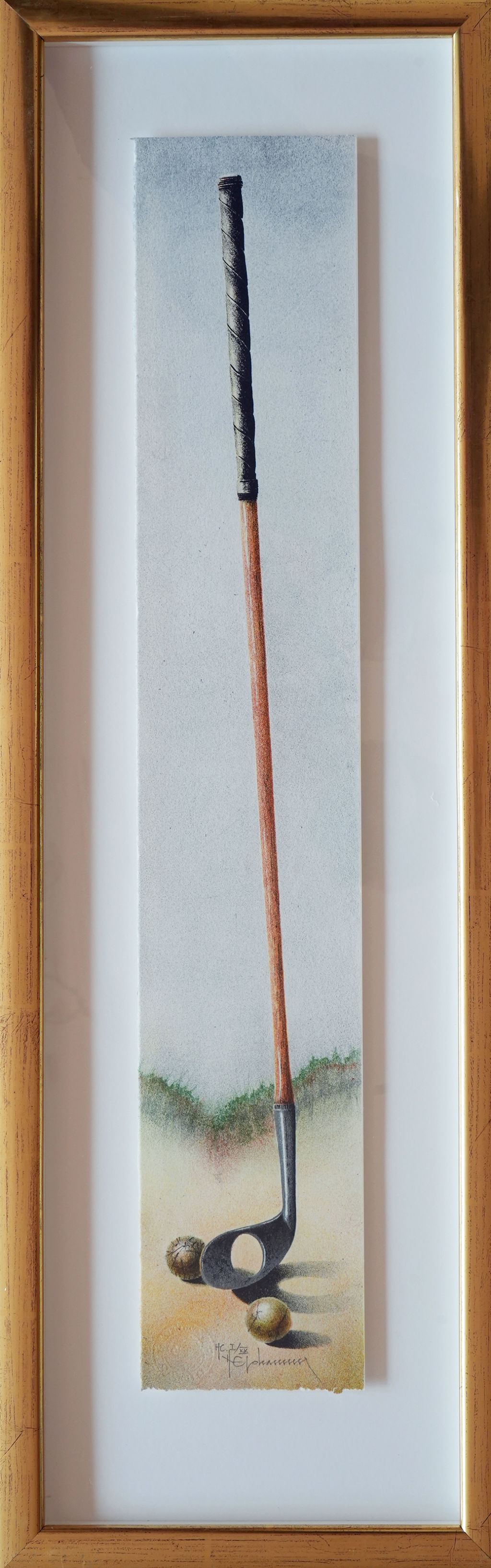 'Hole in one', ett konstverk av Nils Erik Johansson